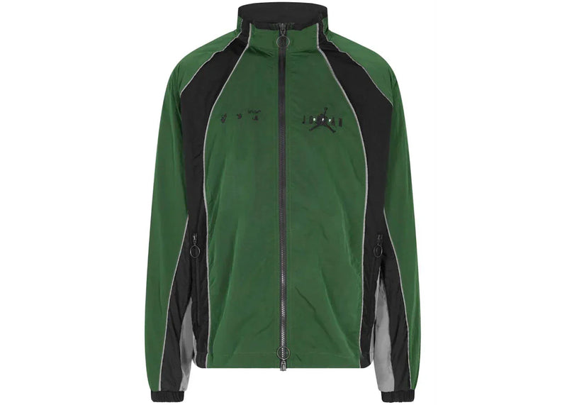Off-White x Jordan Track Jacket Black/Green