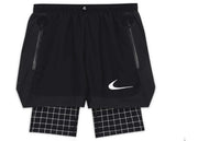 Off-White x Nike Shorts Black Grid