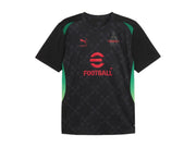 OFF-WHITE x Puma AC Milan Pre-Match S/S Jersey Black/Red