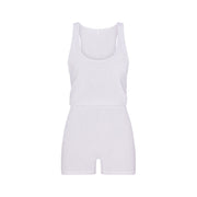 WORN IN JERSEY HEART ONESIE | SNOW