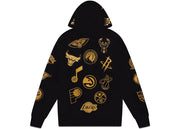 Ovo NBA Icons OG Owl Black Hoodie