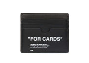 Off-White FOR CARDS Card Holder Black