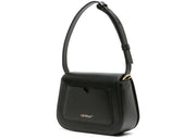 Off-White Skeleton Binder Shoulder Bag Black