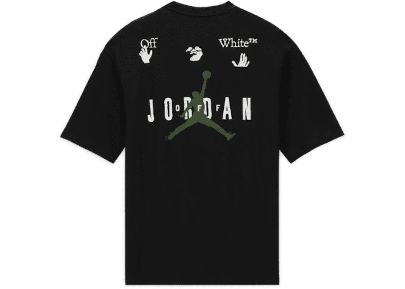 OFF-WHITE x Jordan T-Shirt Black