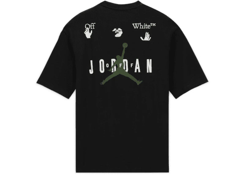 OFF-WHITE x Jordan T-Shirt Black