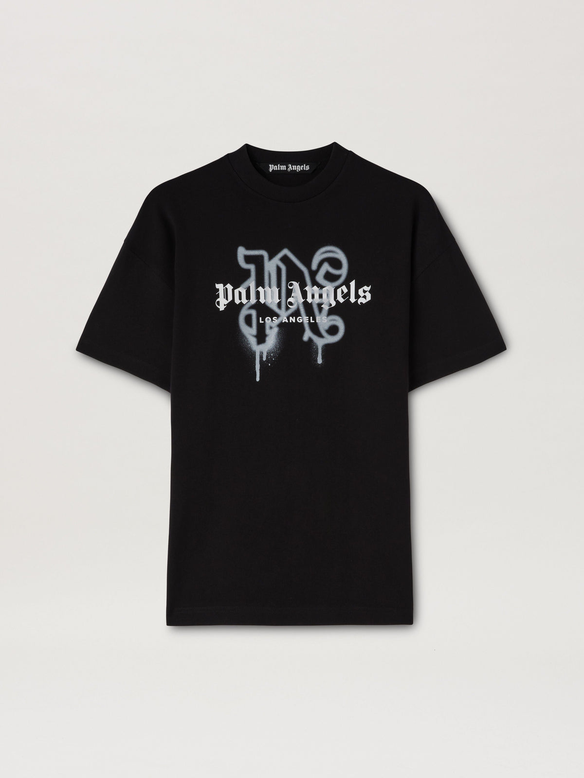 LA MONOGRAM SPRAY T-Shirt BLACK