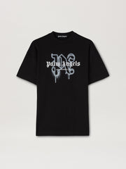 LA MONOGRAM SPRAY T-Shirt BLACK