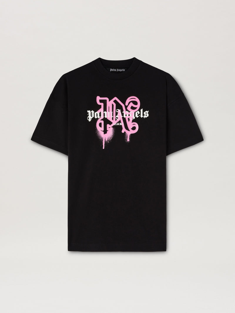 Monogram Spray City T-Shirt MIAMI BLACK
