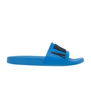 Amiri Rubber Classic Logo Pool Slide Blue