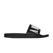 Amiri Wmns Logo Pool Slide 'Black White'