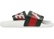 Palace x Gucci Logo Web Slide Sandal White