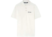 Palm Angels Logo Polo Off White/Black