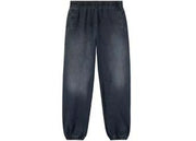 Palm Angels Monogram Series Washed Sweat Pants Black