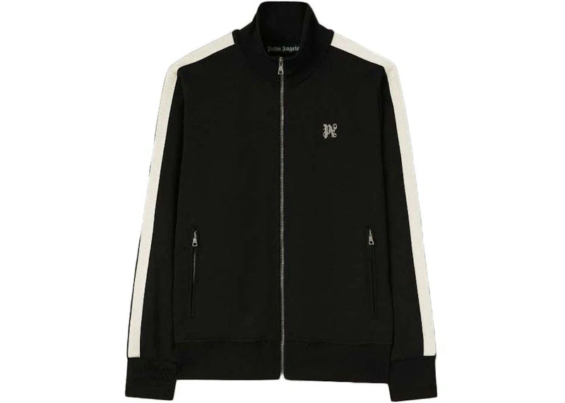 Palm Angels Monogram Track Jacket Black/Off White