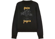 Palm Angels Palms Pencil Crew Sweatshirt Black