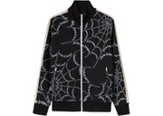 Palm Angels Spider Web Classic Track Jacket Black/White