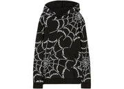 Palm Angels Spider Web Hoodie Black/Off White