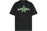 Palm Angels Star Sprayed T-Shirt Black/Green