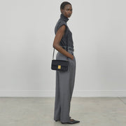 DeMellier The Paris Crossbody light olive smooth