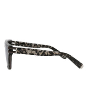 Philipp Plein Aviator-Frame Acetate Sunglasses Black Black Smoke (SPP108V-56-721X)
