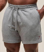 Gymshark Power 5" Shorts Charcoal Core Marl