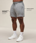 Gymshark Power 5" Shorts Charcoal Core Marl