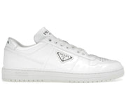 Prada Downtown Low Top Sneakers Leather White