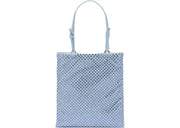 Prada Embellished Satin Handbag Celeste