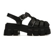 Prada Monolith Foam Rubber 55mm Sandals Black