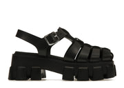 Prada Monolith Foam Rubber 55mm Sandals Black
