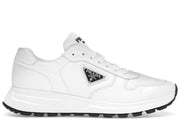 Prada PRAX 01 Sneakers Re-Nylon Brushed Leather White Black