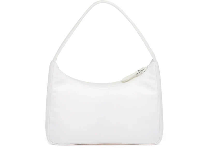 Prada Re-Edition 2000 Nylon Mini Bag White