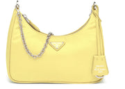 Prada Re-Edition 2005 Nylon Bag Lemon Yellow