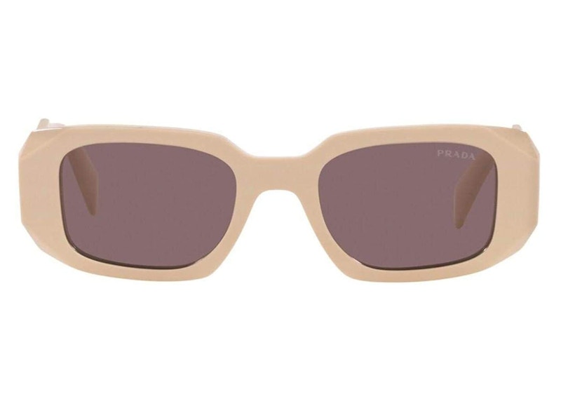 Prada Rectangle Sunglasses Pink (PR17WS-VYJ6X1-49)