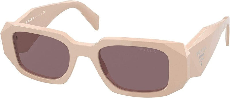 Prada Rectangle Sunglasses Pink (PR17WS-VYJ6X1-49)