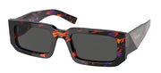 Prada Rectangle Sunglasses Red/Purple (PR06YS-06V5S0-53)