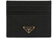 Prada Saffiano Cardholder Black