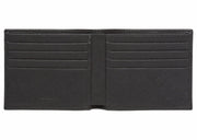 Prada Saffiano Leather Bi-Fold Wallet Black