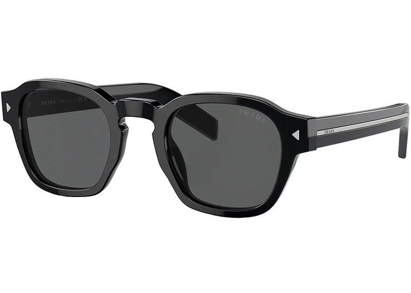 Prada Square Sunglasses Black Pr_A16S_16K731_49Mm