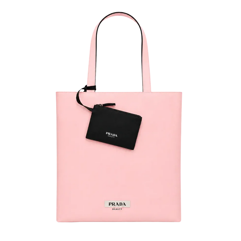 Prada Beauty Reversible Tote Bag - Black & Pink