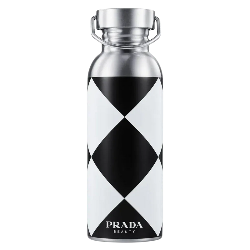 Prada Stainless Steel Bottle 500ML - Black & White