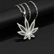 CANNABIS LEAF PENDANT