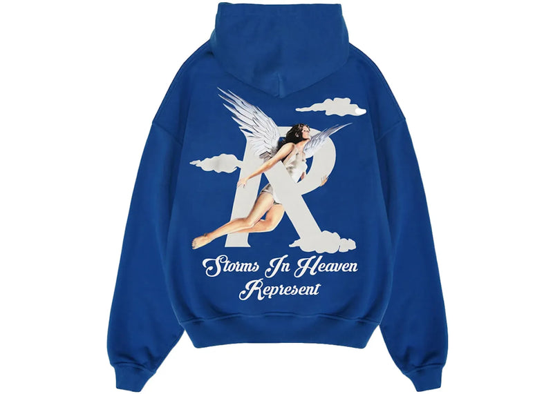 Represent Storms In Heaven Hoodie Cobalt