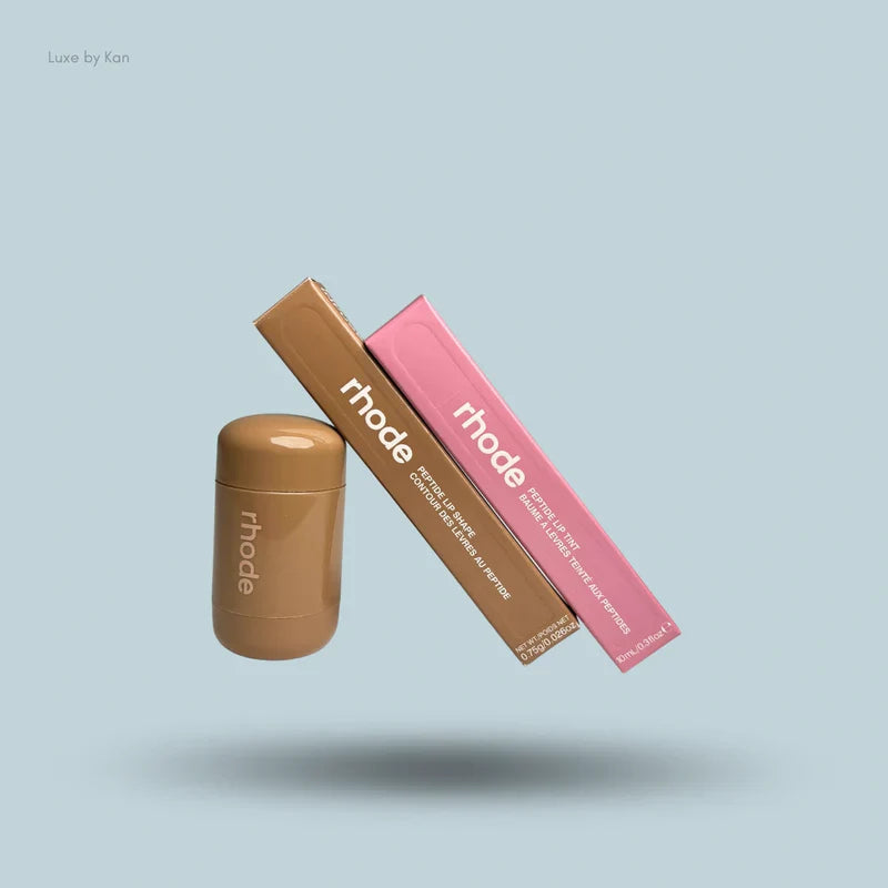 Rhode Pink Blush + Lip Trio Set