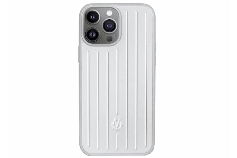 Rimowa iPhone 13 Pro Max Aluminium Cover Silver