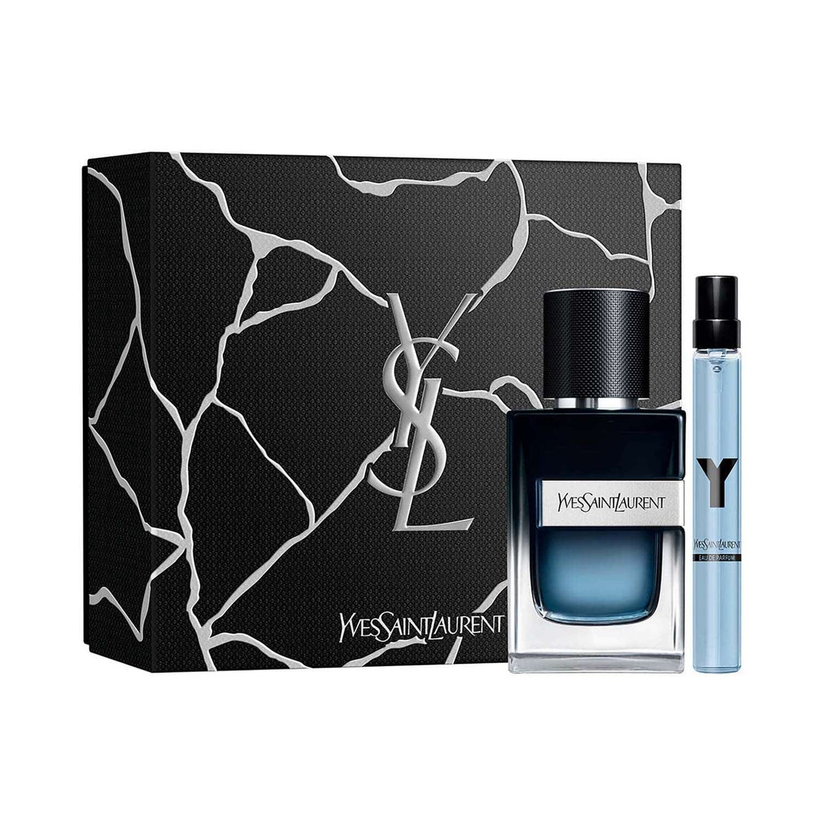 Yves Saint Laurent Y Eau De Parfum Men's Perfume Gift Set - (2Pcs) - Yves Saint Laurent