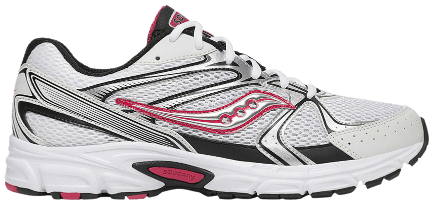 Grid Ride Millennium White Silver Red