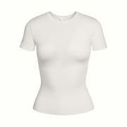 SKIMS COTTON JERSEY T-SHIRT MARBLE