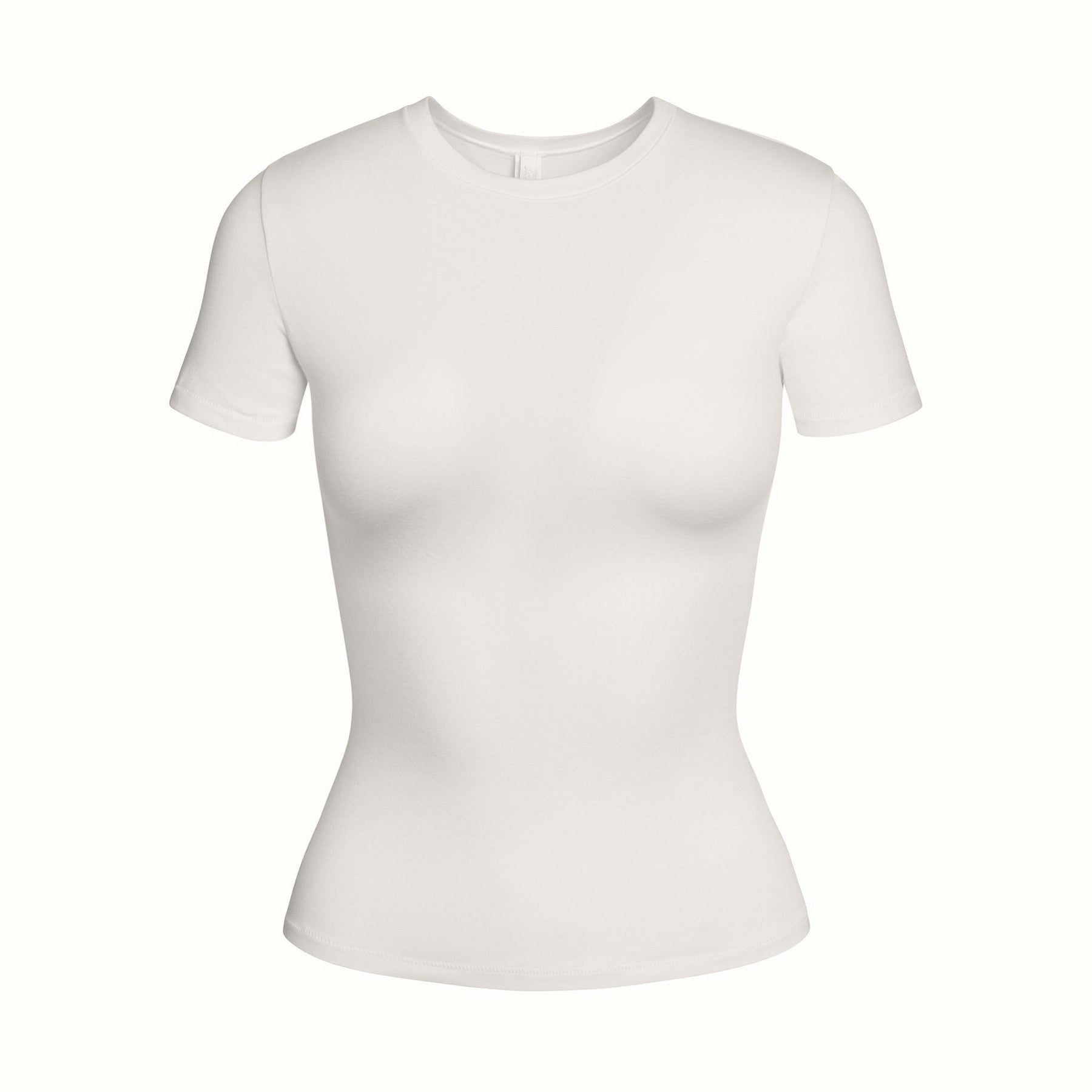 SKIMS COTTON JERSEY T-SHIRT MARBLE