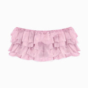 Stretch Satin Micro Skirt